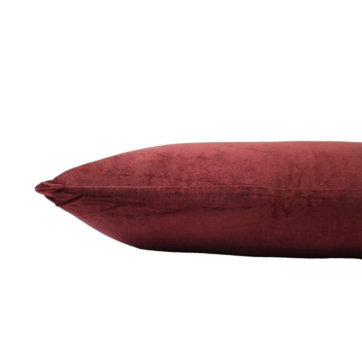 Sametový dekorační polštář Imbarro AUBERGINE XL - CO.DE Concept