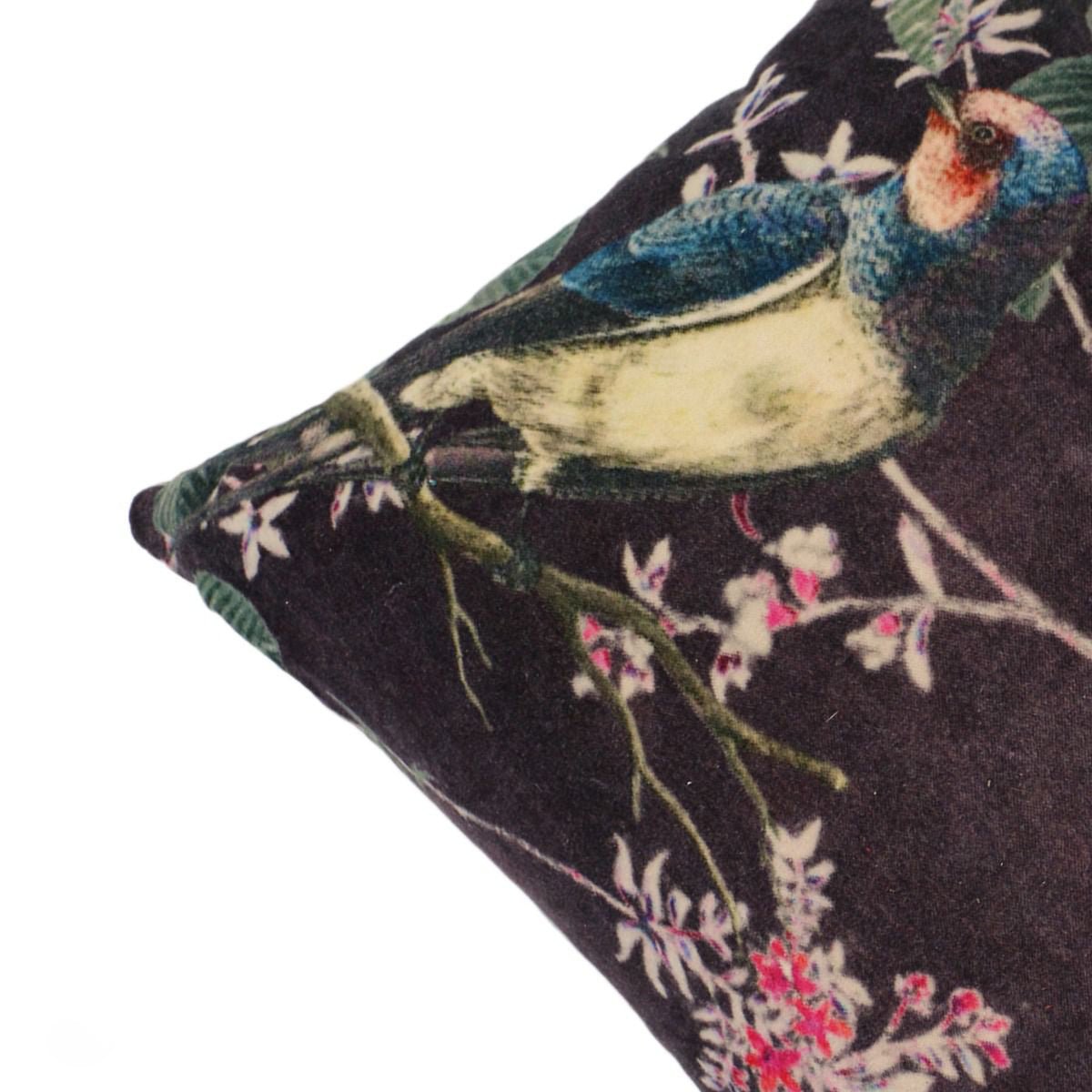 Sametový polštář BIRDY FLOR - CO.DE Concept