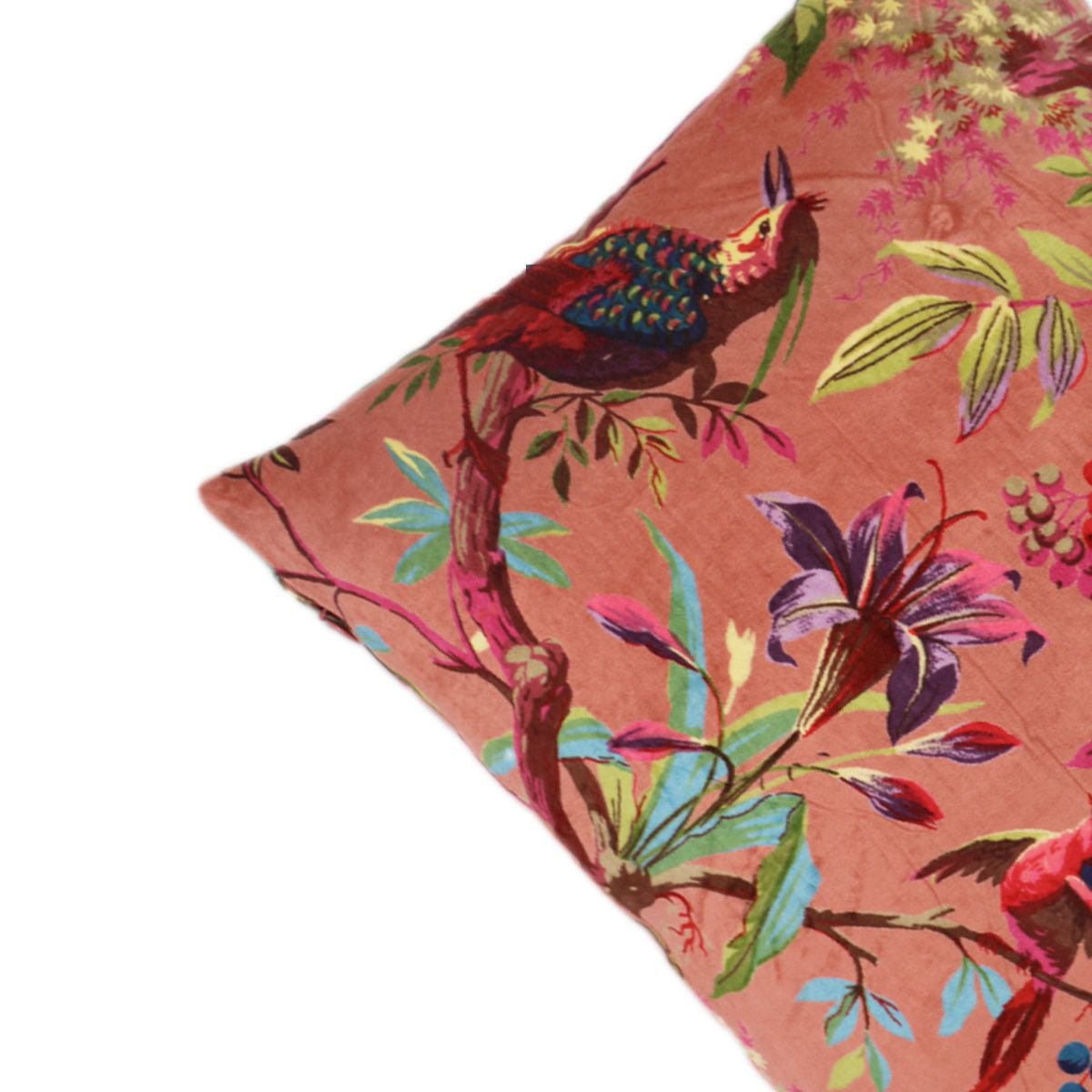 Sametový polštář PARADISE CORAL - CO.DE Concept