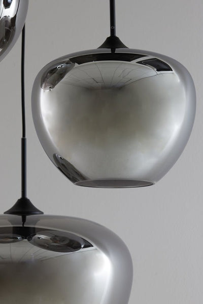 Skleněný závěsný lustr MAYSON SMOKED GLASS - CO.DE Concept
