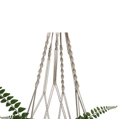 Závěsný držák na květináč MACRAMÉ CREAM - CO.DE Concept